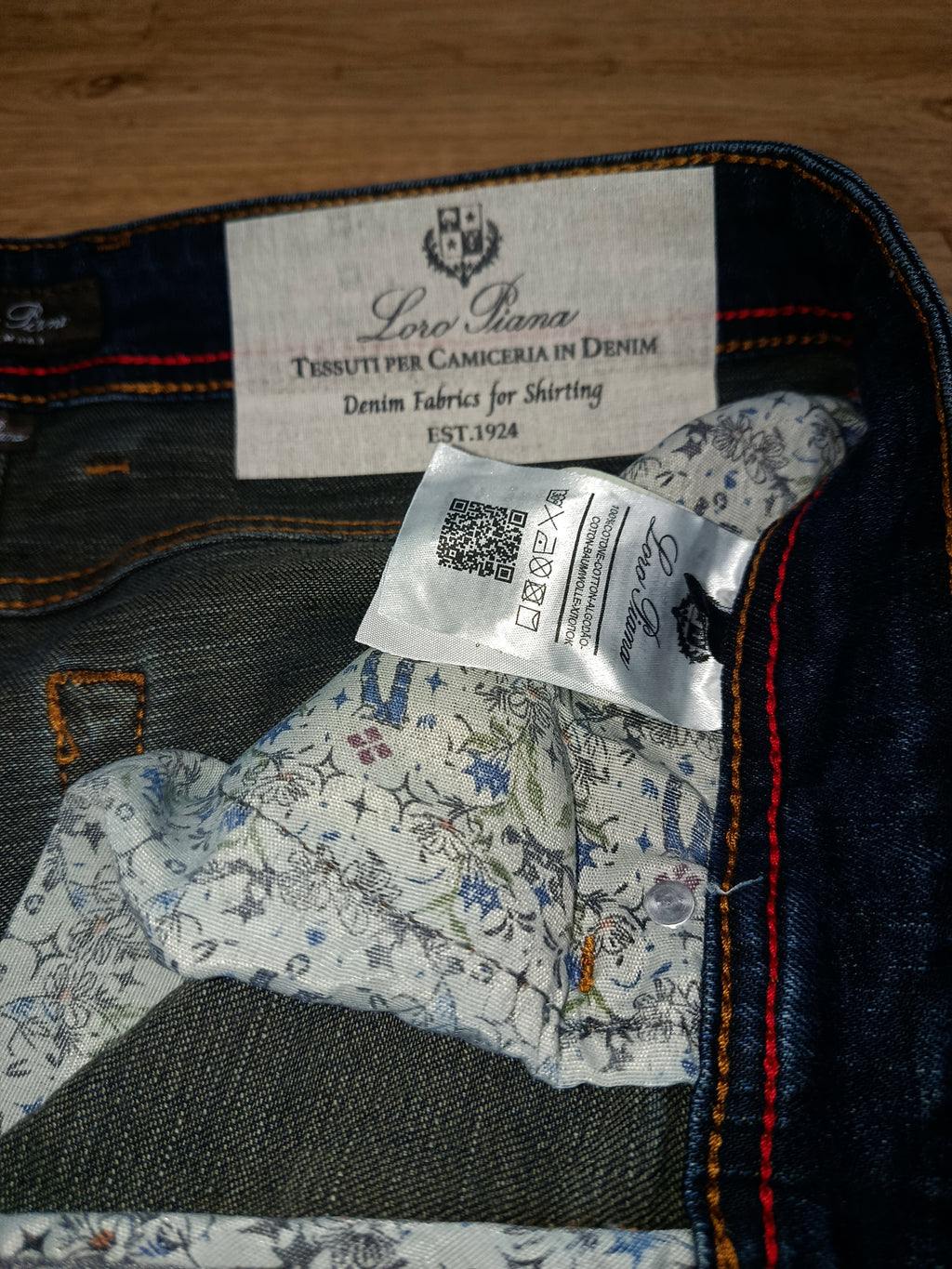 جينز رجالي Loro Piana Slim Fit – جودة عالية وأناقة يومية